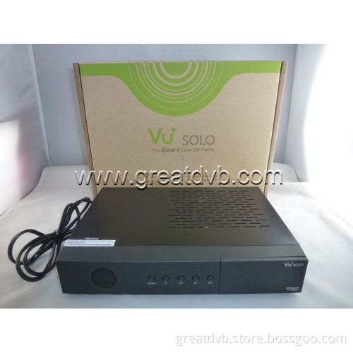 Linux OS Enigma2 Vu+Solo Ferrari Version Vu Plus Solo Satellite Receiver with Blackhole Fireware